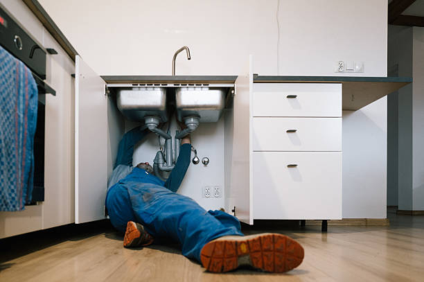 Professional Leak Detection technician working in Cleveland, NC